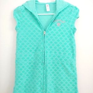 Justice girl green covered up